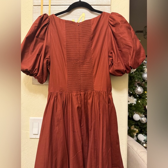 Reformation Everlyn Dress in Fig Jam - Picture 5 of 8